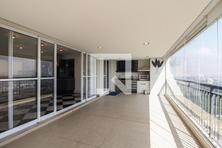 Varanda Gourmet  de apartamento à venda com 3 quartos, 169m² em Parque São Jorge, São Paulo