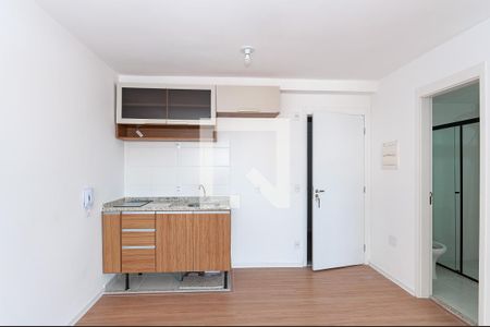 Estúdio/Cozinha de kitnet/studio para alugar com 1 quarto, 28m² em Água Branca, São Paulo