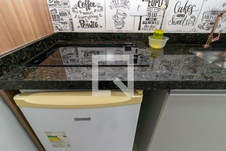 Detalhe da cozinha de kitnet/studio para alugar com 1 quarto, 16m² em Vista Alegre, Curitiba