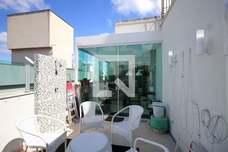 Varanda de apartamento à venda com 4 quartos, 180m² em Fernão Dias, Belo Horizonte