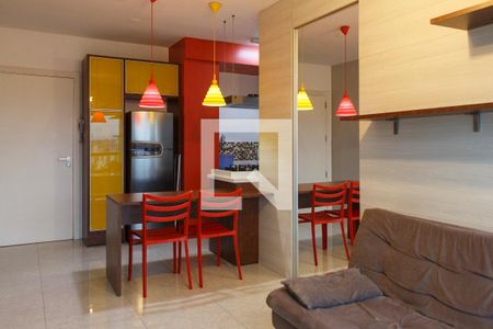 Sala/Cozinha de kitnet/studio para alugar com 1 quarto, 28m² em Praia de Belas, Porto Alegre