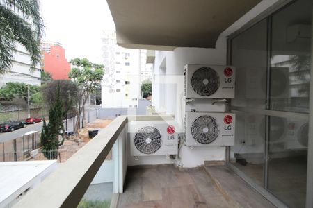 Varanda da Sala de apartamento à venda com 2 quartos, 91m² em Jardim Paulista, São Paulo