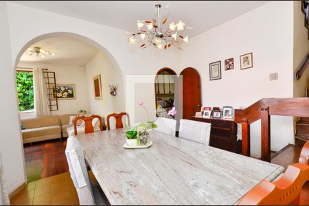 Sala de jantar de casa à venda com 4 quartos, 364m² em Cachoeirinhas, Belo Horizonte