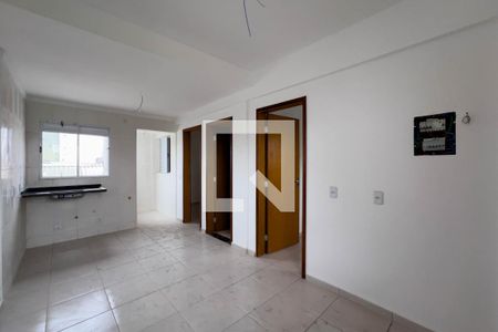 Sala e cozinha de apartamento à venda com 2 quartos, 39m² em Vila Aricanduva, São Paulo