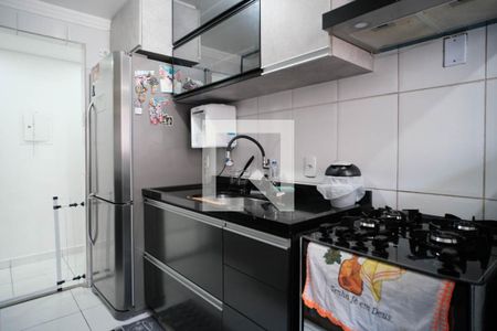 Cozinha  de apartamento à venda com 2 quartos, 57m² em Jardim Danfer, São Paulo