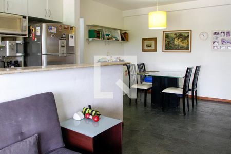 Sala/Cozinha de apartamento à venda com 2 quartos, 94m² em Barra da Tijuca, Rio de Janeiro