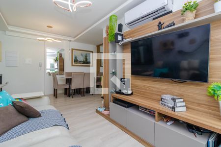 Sala de apartamento à venda com 3 quartos, 79m² em Santa Tereza, Porto Alegre