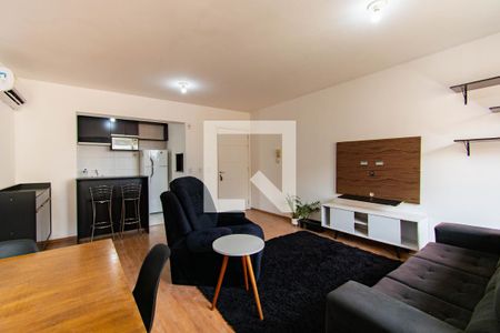 Sala de apartamento para alugar com 2 quartos, 82m² em Marechal Rondon, Canoas