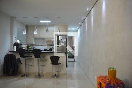 Sala de apartamento à venda com 2 quartos, 120m² em Vila Floresta, Santo André