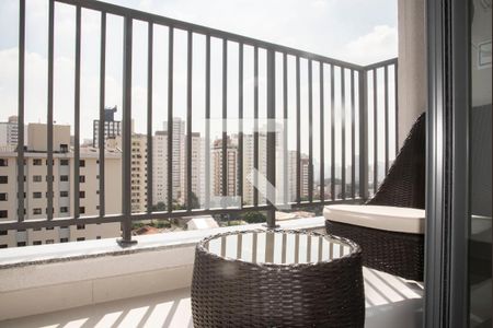Varanda do Studio de apartamento para alugar com 1 quarto, 30m² em São Judas, São Paulo