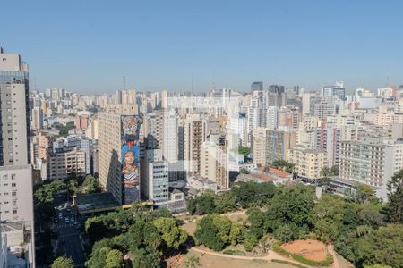 Vista da Sacada de apartamento à venda com 2 quartos, 62m² em Consolação, São Paulo