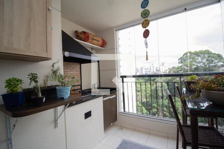 Varanda gourmet de apartamento à venda com 2 quartos, 82m² em Vila Amélia, São Paulo