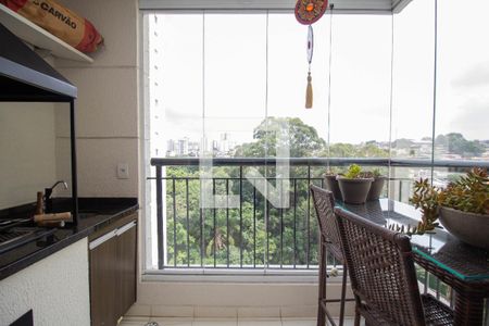 Varanda gourmet de apartamento à venda com 2 quartos, 82m² em Vila Amélia, São Paulo