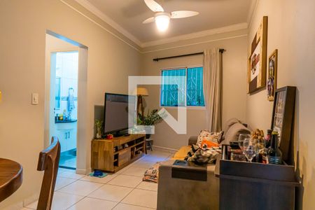 Sala de apartamento à venda com 1 quarto, 65m² em Jardim Leonor, Campinas