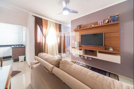 Sala de apartamento à venda com 2 quartos, 100m² em Vila Leopoldina, Santo André