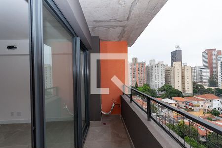 Varanda de kitnet/studio à venda com 1 quarto, 27m² em Perdizes, São Paulo