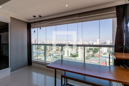 Varanda de kitnet/studio para alugar com 1 quarto, 35m² em Campo Belo, São Paulo