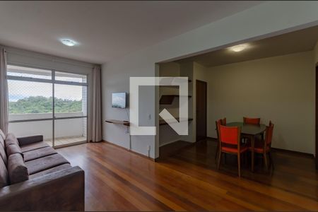 Sala de apartamento para alugar com 3 quartos, 111m² em Ouro Preto, Belo Horizonte
