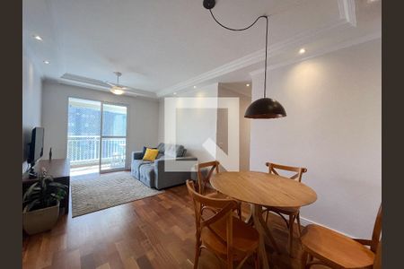 Sala de apartamento à venda com 2 quartos, 74m² em Vila Monte Alegre, São Paulo