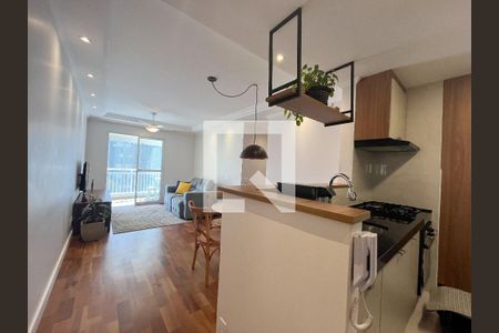 Sala de apartamento à venda com 2 quartos, 74m² em Vila Monte Alegre, São Paulo