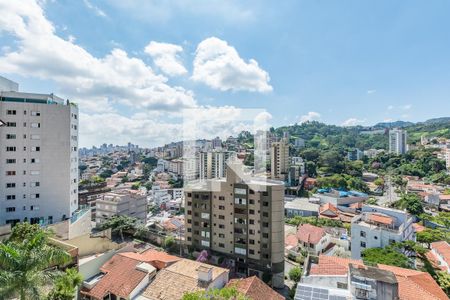Varanda da Sala 1 de apartamento à venda com 4 quartos, 188m² em Santa Lúcia, Belo Horizonte
