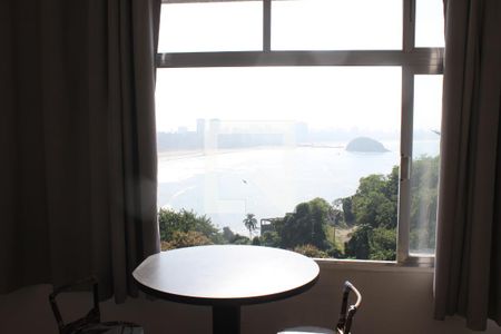 Vista da Sala de apartamento para alugar com 1 quarto, 55m² em Itararé, São Vicente