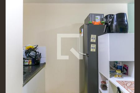 Cozinha de apartamento à venda com 1 quarto, 31m² em Santo Amaro, São Paulo