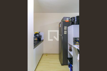 Cozinha de apartamento à venda com 1 quarto, 31m² em Santo Amaro, São Paulo