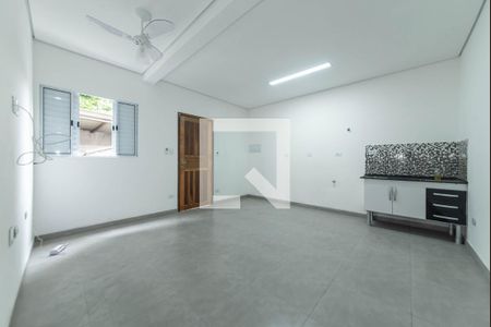 Sala - Cozinha Integrada de casa para alugar com 1 quarto, 40m² em Jardim Oriental, São Paulo