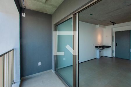 Varanda de kitnet/studio para alugar com 1 quarto, 22m² em Cerqueira César, São Paulo