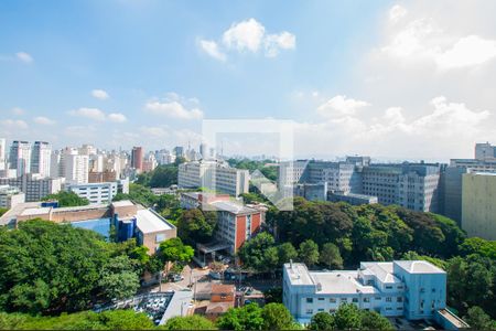 Vista da Varanda de kitnet/studio à venda com 1 quarto, 22m² em Cerqueira César, São Paulo