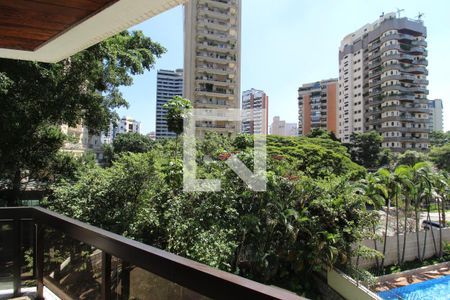 Vista da Varanda de apartamento à venda com 4 quartos, 210m² em Vila Nova Conceição, São Paulo