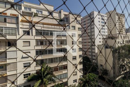 Vista da Varanda da Sala de apartamento para alugar com 2 quartos, 88m² em Higienópolis, São Paulo