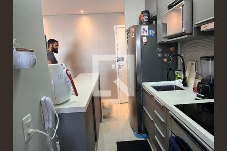 Cozinha e Área de Serviço de apartamento à venda com 2 quartos, 72m² em Barra Funda, São Paulo