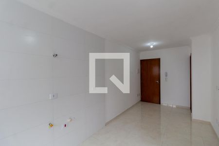 Sala e Cozinha Integrada  de apartamento à venda com 2 quartos, 43m² em Vila Marieta, São Paulo