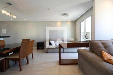 Sala de apartamento à venda com 2 quartos, 74m² em Vila Helena, Santo André
