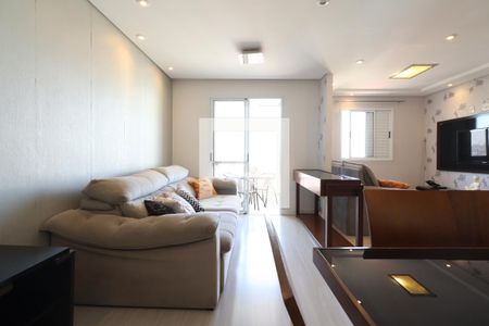 Sala de apartamento à venda com 2 quartos, 74m² em Vila Helena, Santo André
