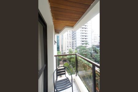 Varanda de kitnet/studio para alugar com 1 quarto, 42m² em Jardim Paulista, São Paulo