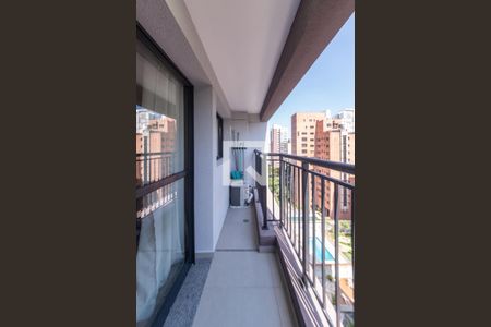 Sacada de apartamento para alugar com 1 quarto, 25m² em Campo Belo, São Paulo