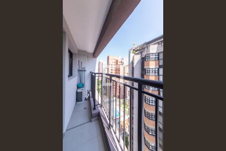 Sacada de apartamento para alugar com 1 quarto, 25m² em Campo Belo, São Paulo