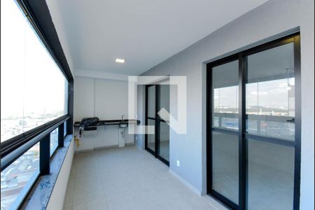 Varanda da Sala de apartamento à venda com 2 quartos, 89m² em Vila Augusta, Guarulhos