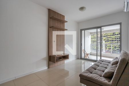 Sala de apartamento para alugar com 1 quarto, 53m² em Petrópolis, Porto Alegre