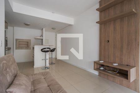 Sala de apartamento para alugar com 1 quarto, 53m² em Petrópolis, Porto Alegre