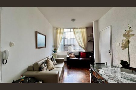 Sala de apartamento à venda com 2 quartos, 80m² em Anchieta, Belo Horizonte