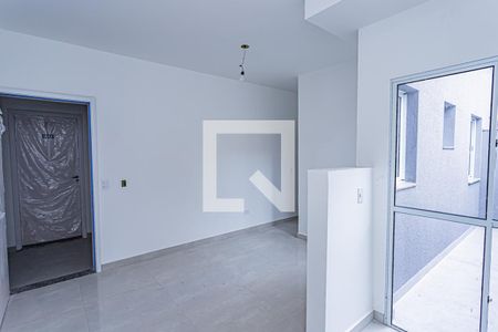 Sala e cozinha de apartamento para alugar com 1 quarto, 37m² em Vila Mangalot, São Paulo