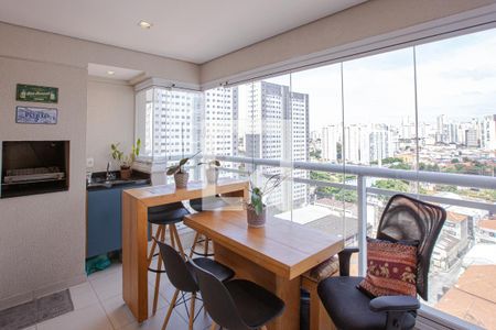 Varanda Goumert de apartamento à venda com 2 quartos, 88m² em Várzea da Barra Funda, São Paulo