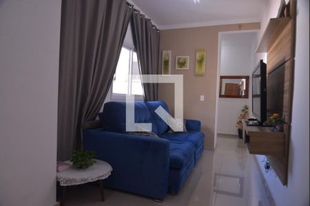 Sala de apartamento à venda com 2 quartos, 117m² em Vila Lucinda, Santo André