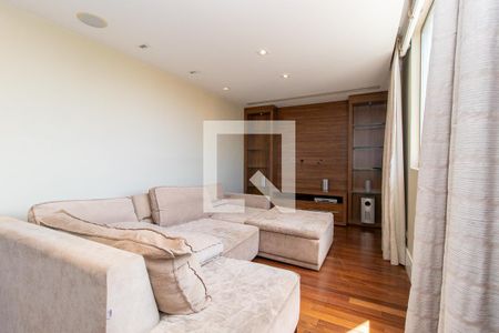 Sala de TV de apartamento para alugar com 4 quartos, 190m² em Água Verde, Curitiba