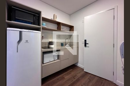 Cozinha de kitnet/studio à venda com 0 quarto, 24m² em Campo Belo, São Paulo