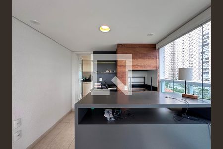 Varanda Gourmet de apartamento à venda com 3 quartos, 185m² em Campo Belo, São Paulo